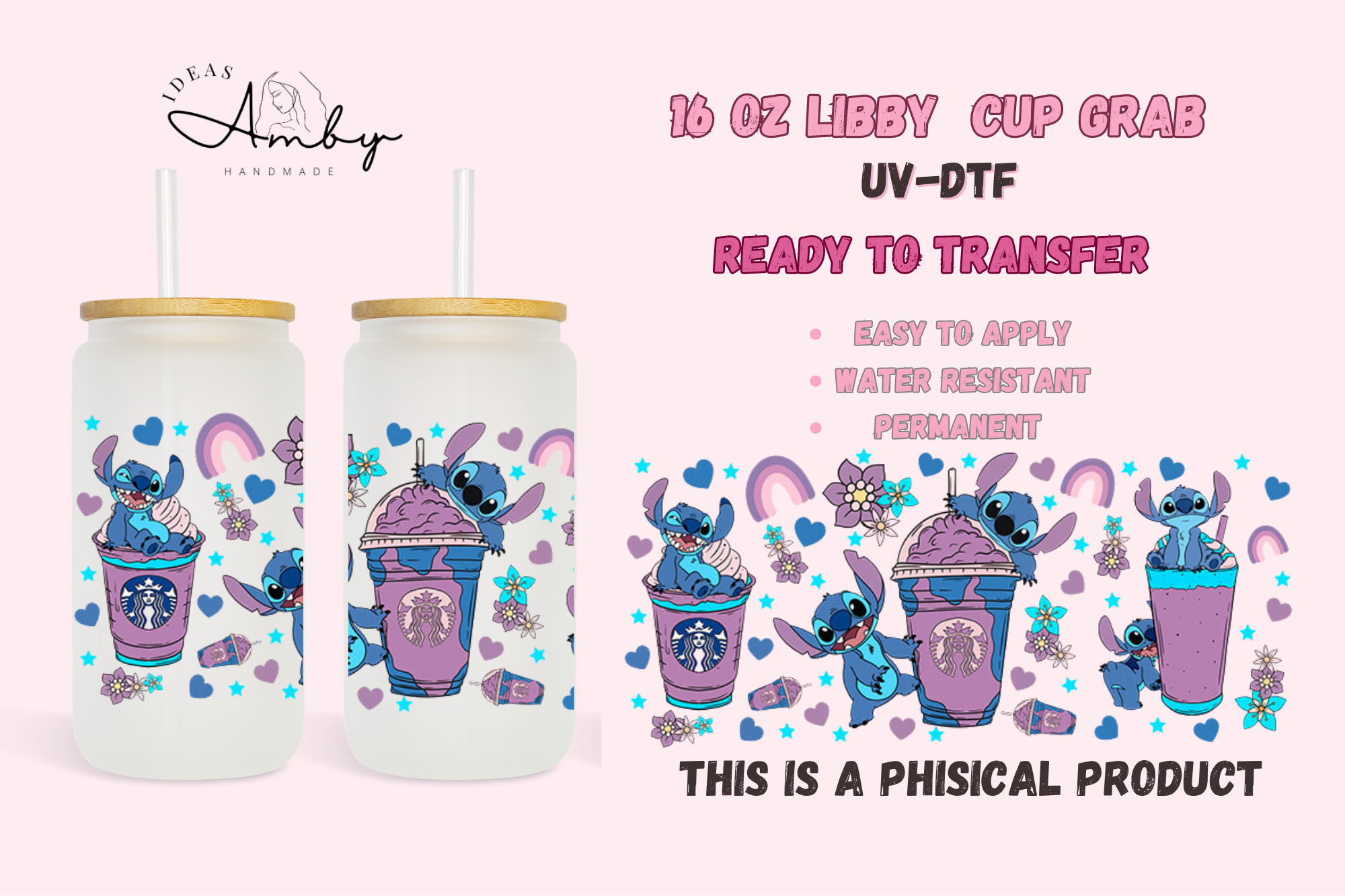 UV DTF CUP WRAP
