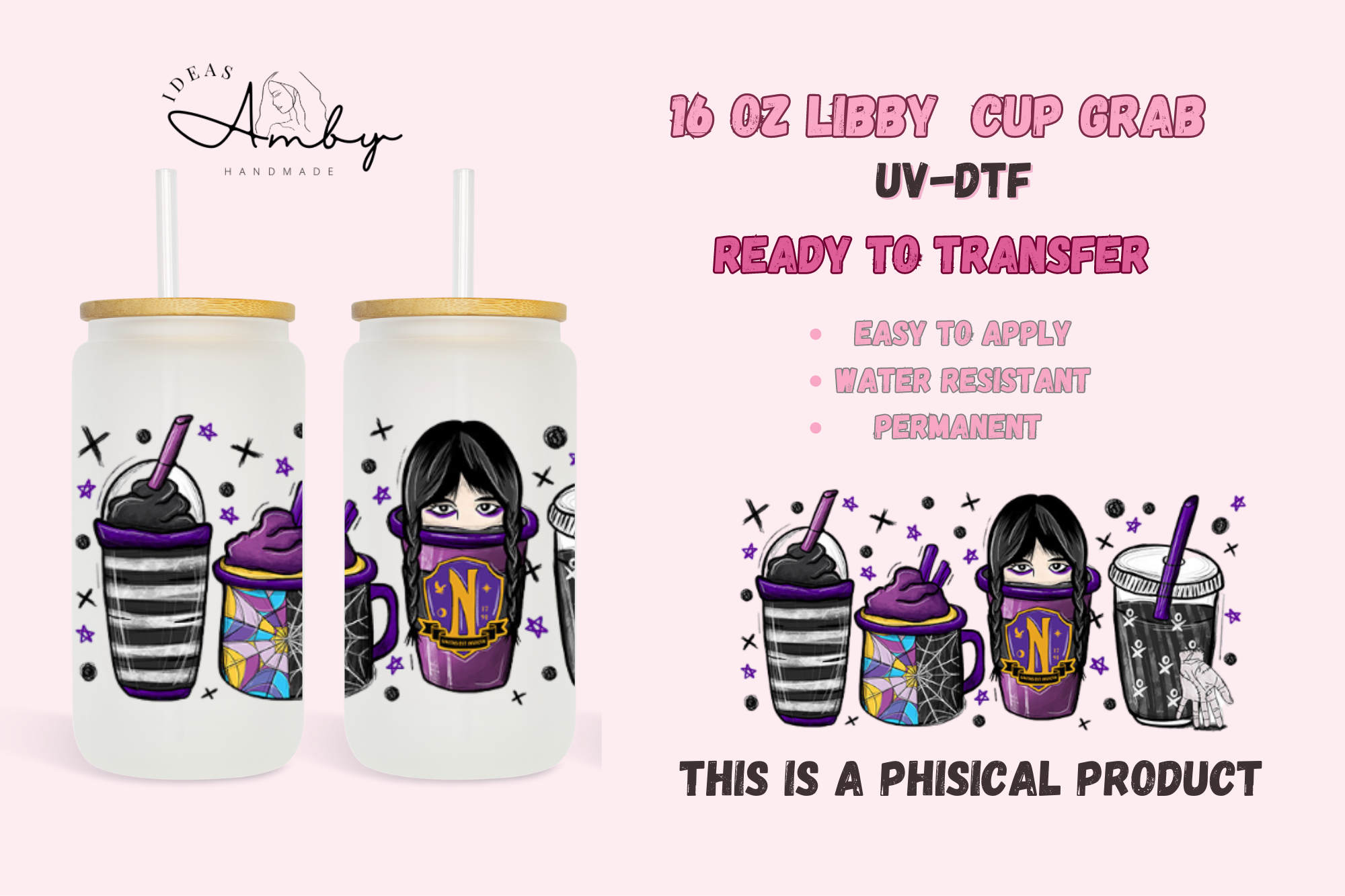UV DTF CUP WRAP WEDNESDAY